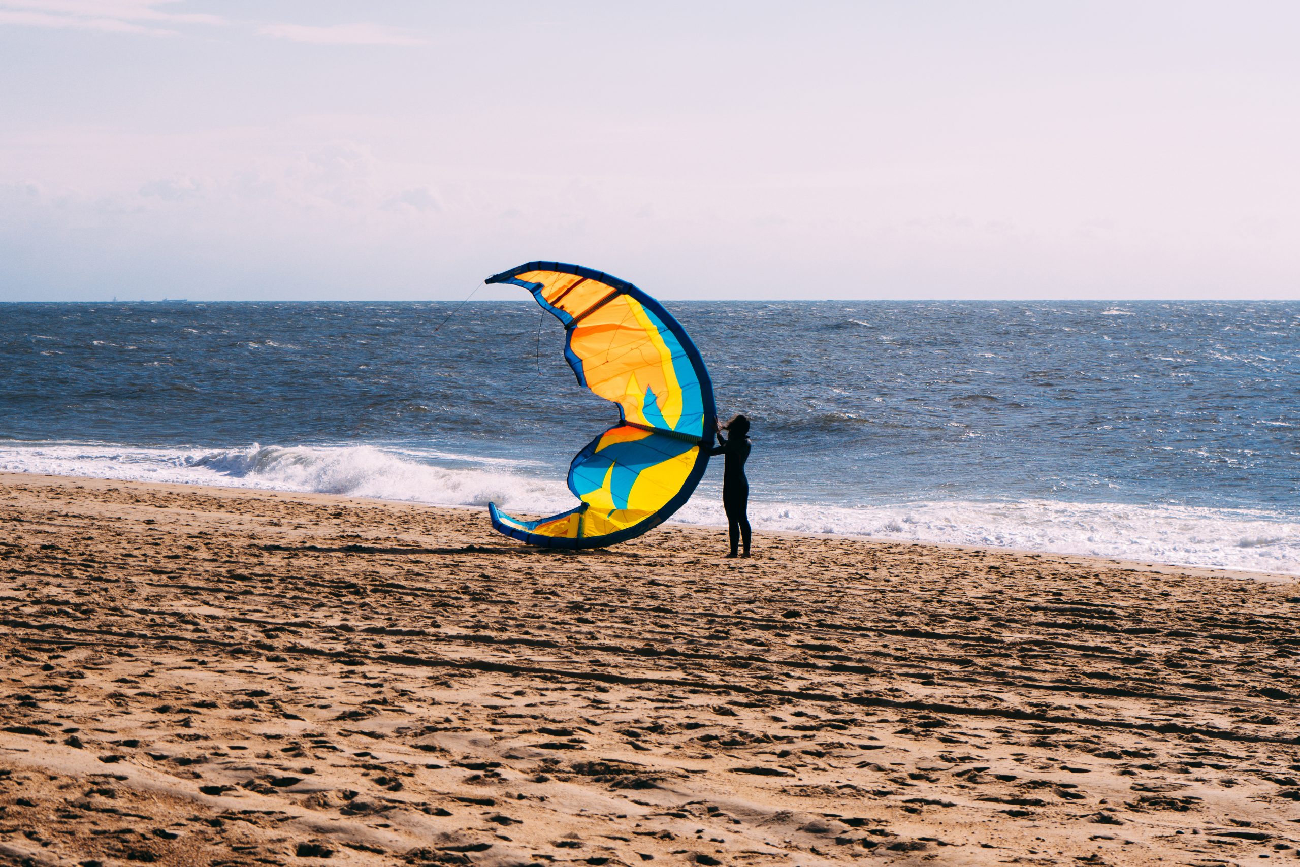 aile kitesurf vent